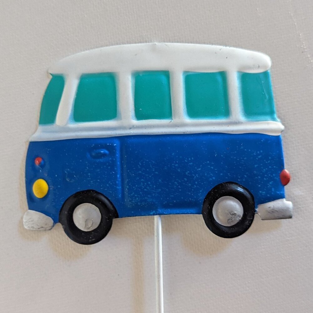 NWT VW Van Metal Plant Pick Hippie Outdoor Summer Home Decor Michael's Ashland